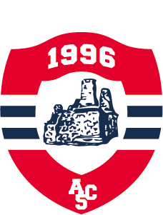 Logo Sfondo blu albano calcio a 5
